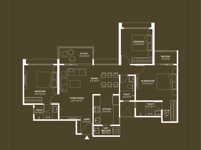 Saheel Downtown Floor Plan